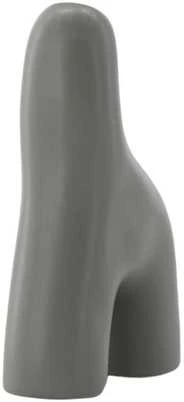 Venture Design Vaza, Aya, 16x9x4 cm, Tamsiai pilka