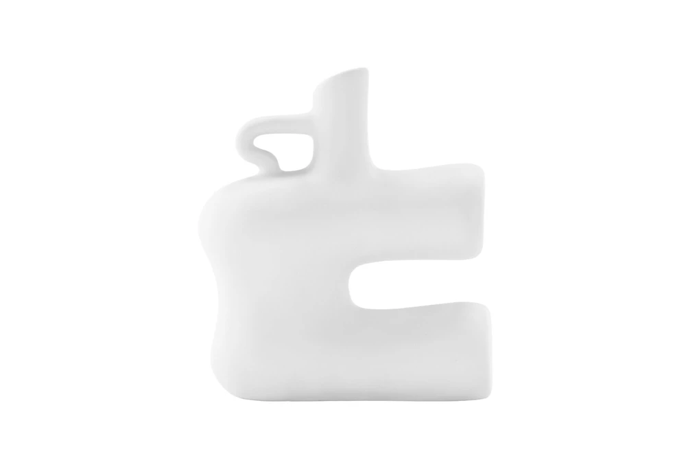Venture Design Vaza, Dity, 18x7x19 cm, Balta