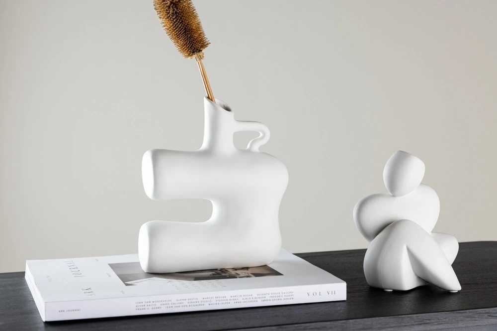 Venture Design Vaza, Dity, 18x7x19 cm, Balta
