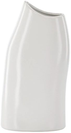 Venture Design Vaza, Ernst, 23x12x9 cm, Balta