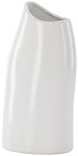 Venture Design Vaza, Ernst, 23x12x9 cm, Balta
