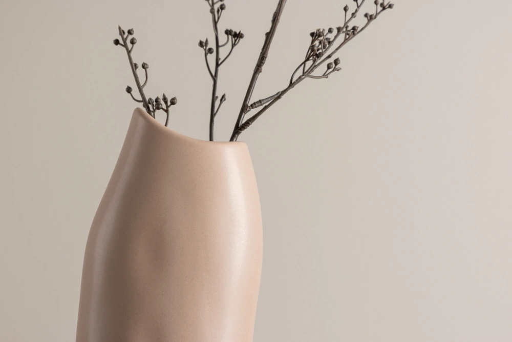 Venture Design Vaza, Ernst, 23x12x9 cm, Rožinė