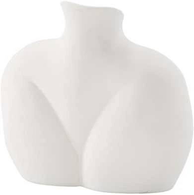 Venture Design Vaza, Harvey, 17x10x15 cm, Balta