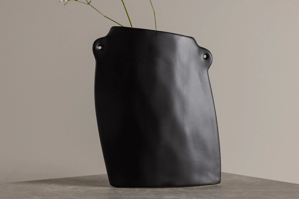 Venture Design Vaza, Hie, 21x14x5 cm, Juoda