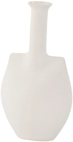 Venture Design Vaza, Madison, 22x14x8 cm, Baltai baltos spalvos