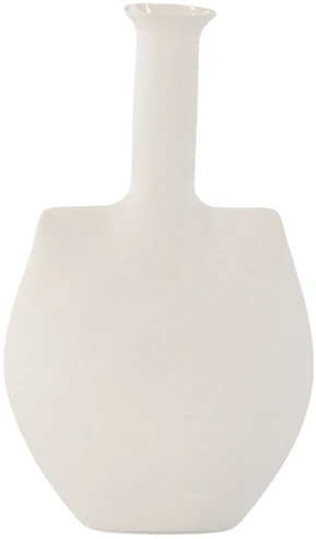 Venture Design Vaza, Madison, 22x14x8 cm, Baltai baltos spalvos