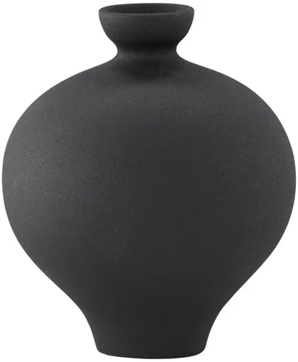 Venture Design Vaza Rellis, 20x6x24 cm, juoda