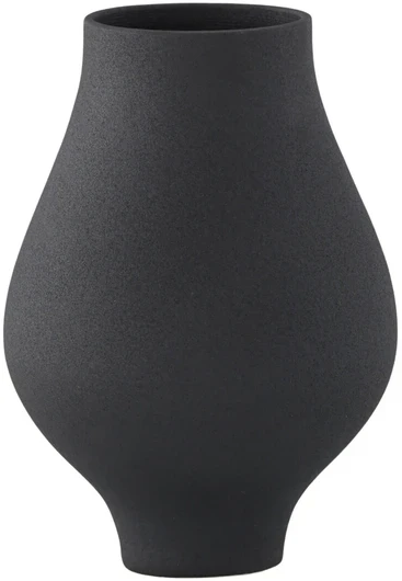 Venture Design Vaza Rellis, 14x10x24 cm, juoda