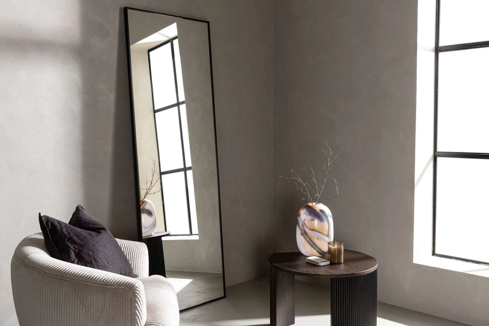 Venture Design Veidrodis, Dalton, 67x193 cm, Juodas