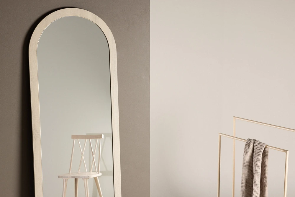 Venture Design Veidrodis, Memphis, 60x193 cm, balta kalkė