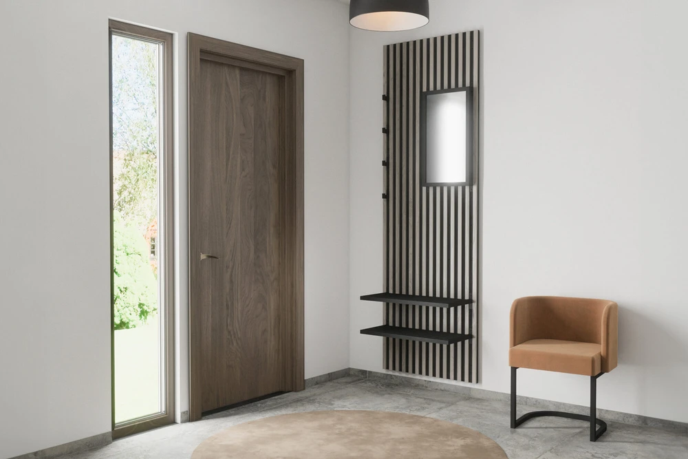 Venture Design Veidrodis, Nimes, 35x5.8x72.5 cm, Juodas