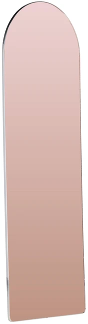 Venture Design Veidrodis Sarasota 66x193 cm Rožinio aukso stiklas