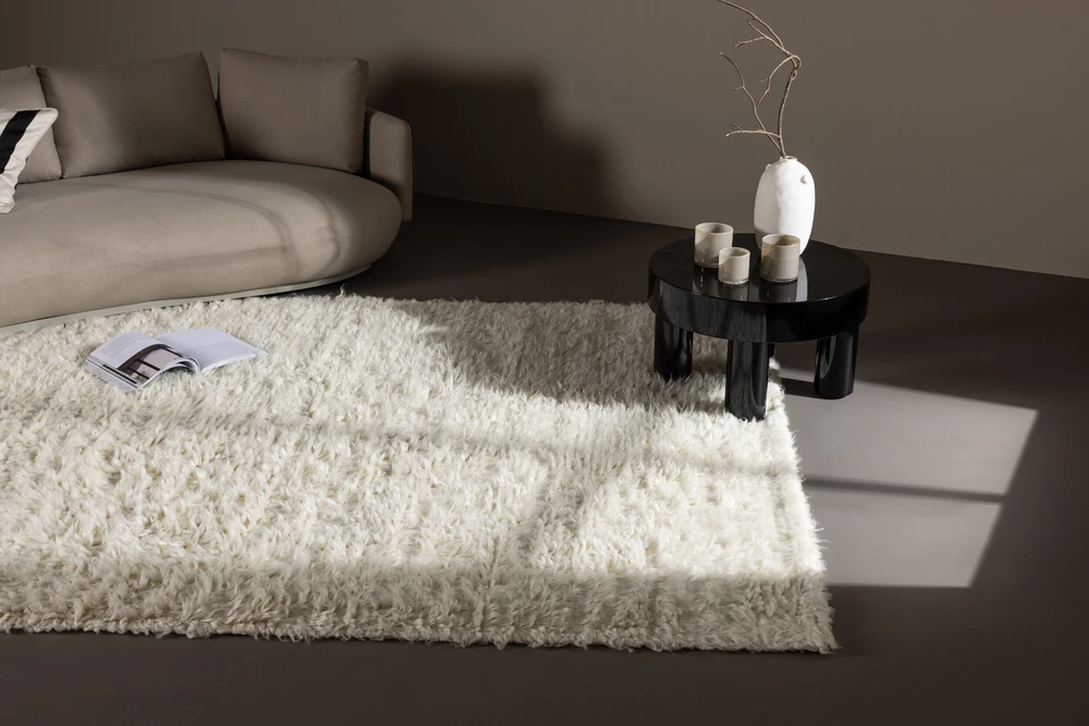 Venture Design Velnio kilimas, Leiko, 230x160 cm, Baltas