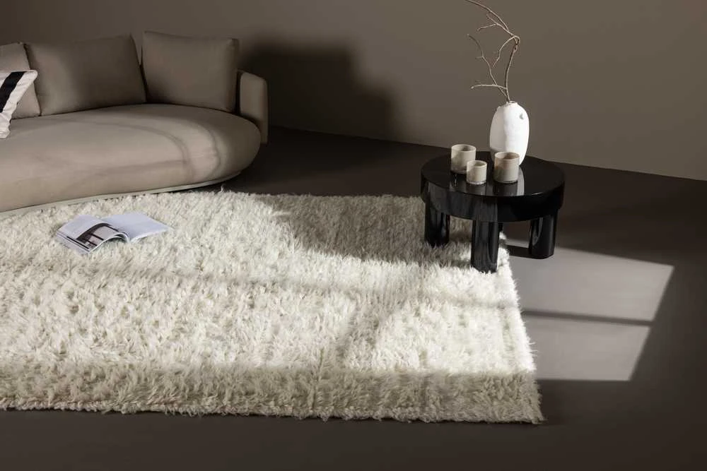 Venture Design Velnio kilimas, Leiko, 230x160 cm, Baltas
