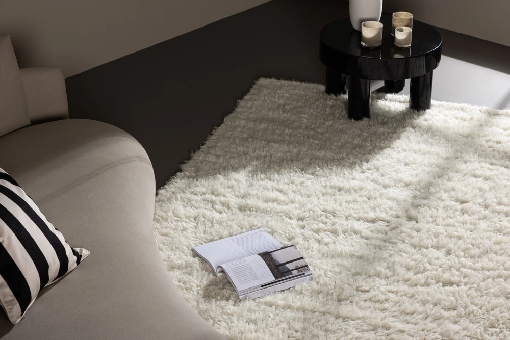 Venture Design Velnio kilimas, Leiko, 230x160 cm, Baltas