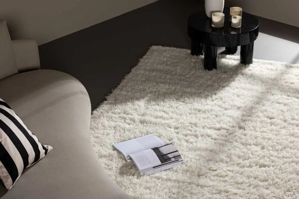 Venture Design Velnio kilimas, Leiko, 230x160 cm, Baltas