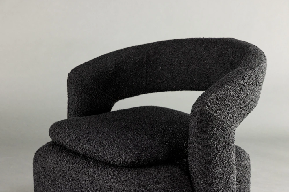 Venture Design Vieno asmens sofa, "Laurel", 72x75x69 cm, juoda