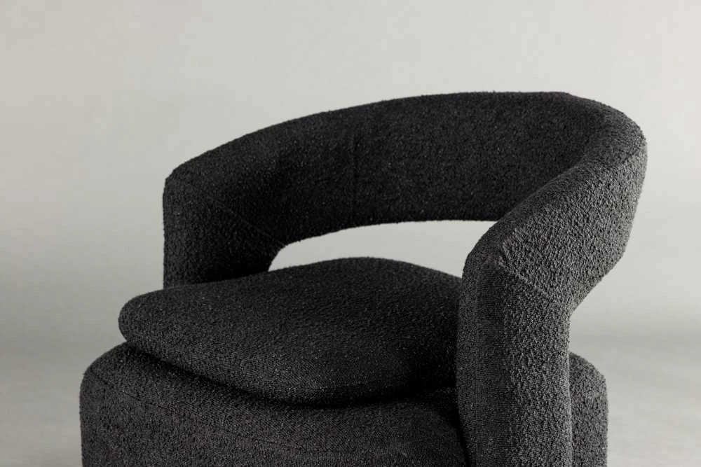 Venture Design Vieno asmens sofa, "Laurel", 72x75x69 cm, juoda