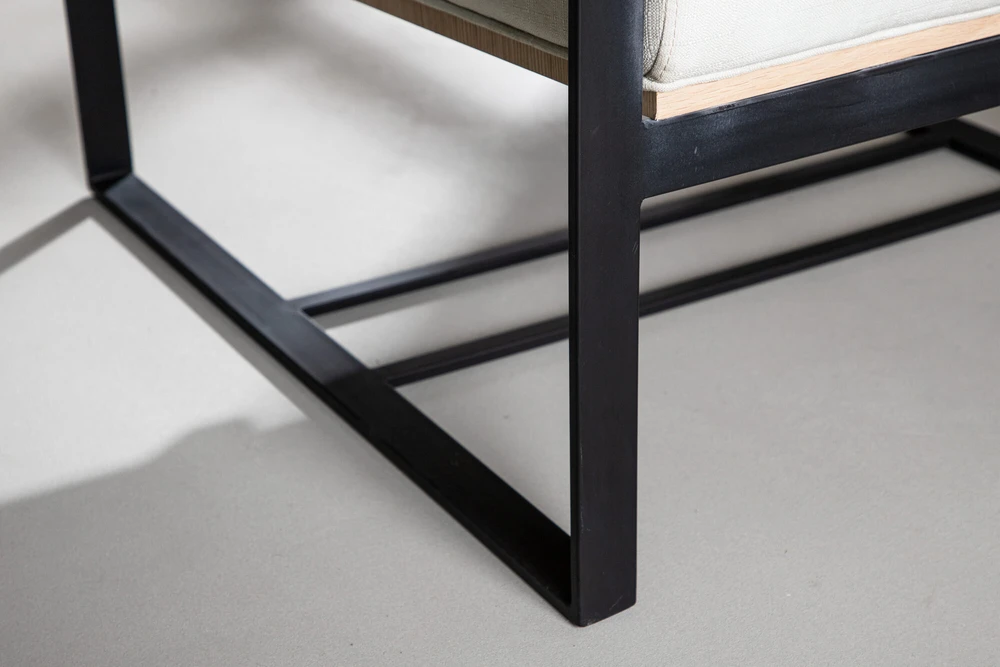 Venture Design Vieno sėdynės sofa, Kansas, 83x81x70 cm, baltai atspalvis