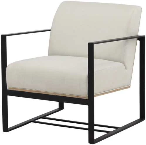 Venture Design Vieno sėdynės sofa, Kansas, 83x81x70 cm, baltai atspalvis