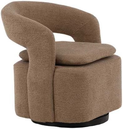 Fotelis Venture Design Vieno sėdynės sofa, Laurel, 72x75x69 cm, kreminė spalva