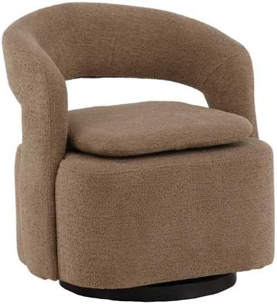 Fotelis Venture Design Vieno sėdynės sofa, Laurel, 72x75x69 cm, kreminė spalva