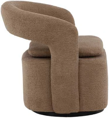 Fotelis Venture Design Vieno sėdynės sofa, Laurel, 72x75x69 cm, kreminė spalva