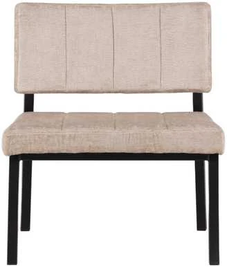 Vieno sėdynės sofa, Monett, 64x74x66 cm, kreminė