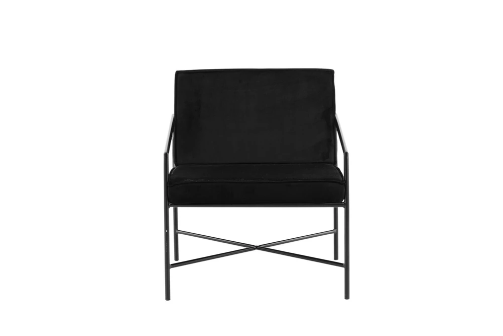 Venture Design Vieno vieta sofa, Rakel, 65x78x66 cm, Juoda