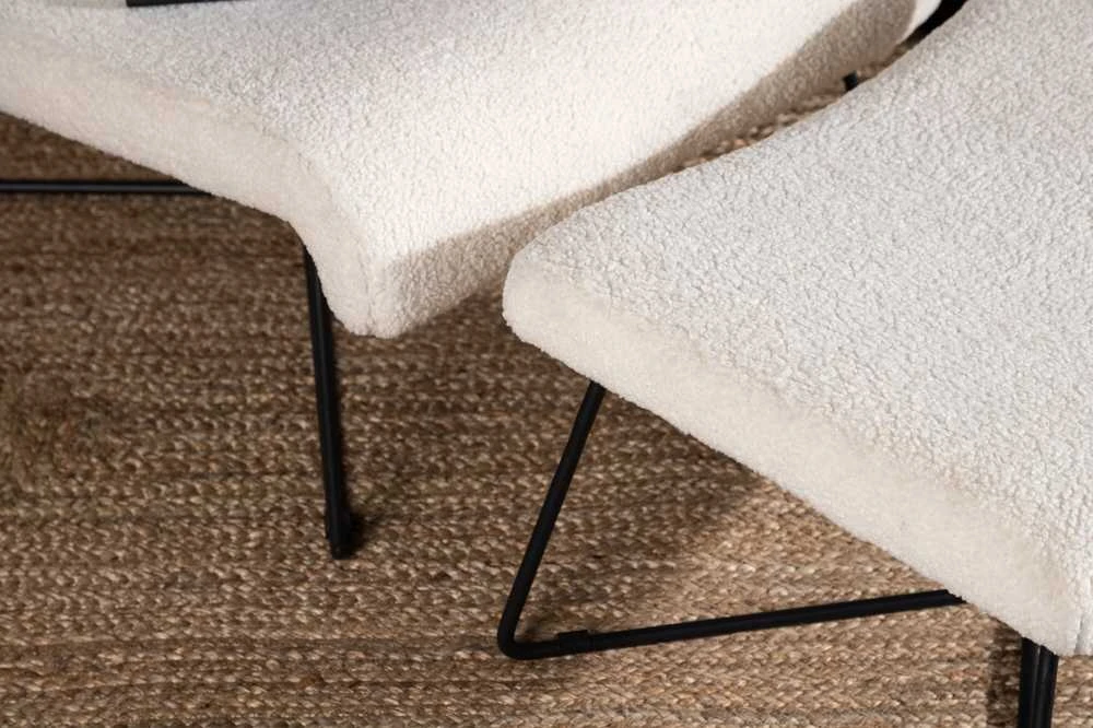 Venture Design Vieno žmogaus sofa, Laconia, 88x88x65 cm, Balta