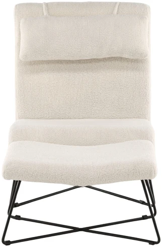 Venture Design Vieno žmogaus sofa, Laconia, 88x88x65 cm, Balta