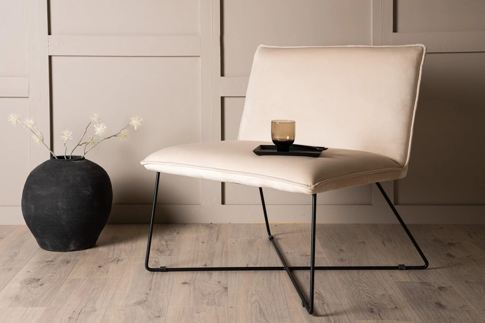 Venture Design Vieno žmogaus sofa, X-lounge, 72x82.5x61.5 cm, Bež.