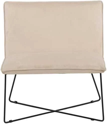 Venture Design Vieno žmogaus sofa, X-lounge, 72x82.5x61.5 cm, Bež.