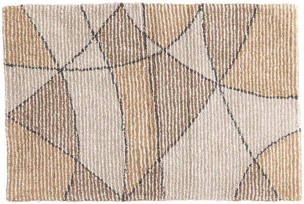 Venture Design Vonios kilimėlis, Loui, 60x90 cm, šviesiai gelsvas