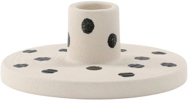 Venture Design Žvakidė, Bette, 12 cm, Balta
