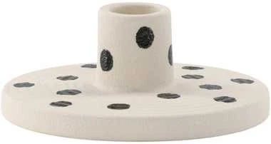 Venture Design Žvakidė, Bette, 12 cm, Balta