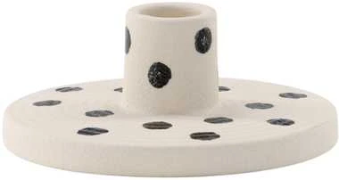 Venture Design Žvakidė, Bette, 12 cm, Balta