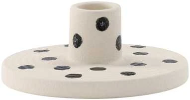 Venture Design Žvakidė, Bette, 12 cm, Balta