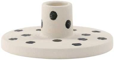 Venture Design Žvakidė, Bette, 12 cm, Balta