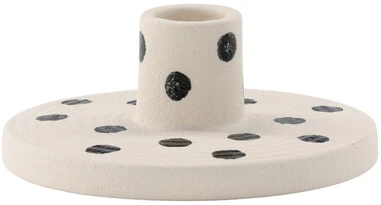 Venture Design Žvakidė, Bette, 12 cm, Balta