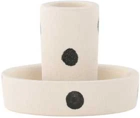 Venture Design Žvakidė, Ceco, ø11 cm, Balta