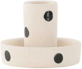 Venture Design Žvakidė, Ceco, ø11 cm, Balta