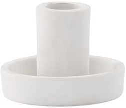 Venture Design Žvakidė „Ceco“, ø11 cm, Balta