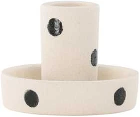 Venture Design Žvakidė, Ceco, ø11 cm, Balta