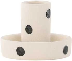 Venture Design Žvakidė, Ceco, ø11 cm, Balta