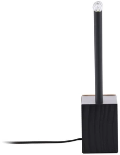 Venture Design Žvakidė, Fjällberget, 25x25x6 cm, Juoda