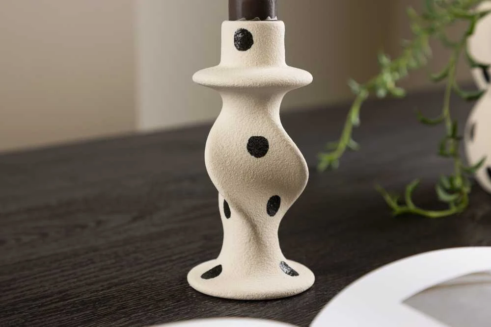 Venture Design Žvakidė, Garbė, D2xW6xH12 cm, Balta