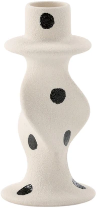 Venture Design Žvakidė, Garbė, D2xW6xH12 cm, Balta