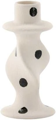 Venture Design Žvakidė, Garbė, D2xW6xH12 cm, Balta