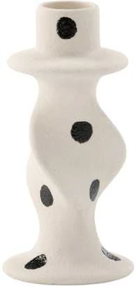 Venture Design Žvakidė, Garbė, D2xW6xH12 cm, Balta